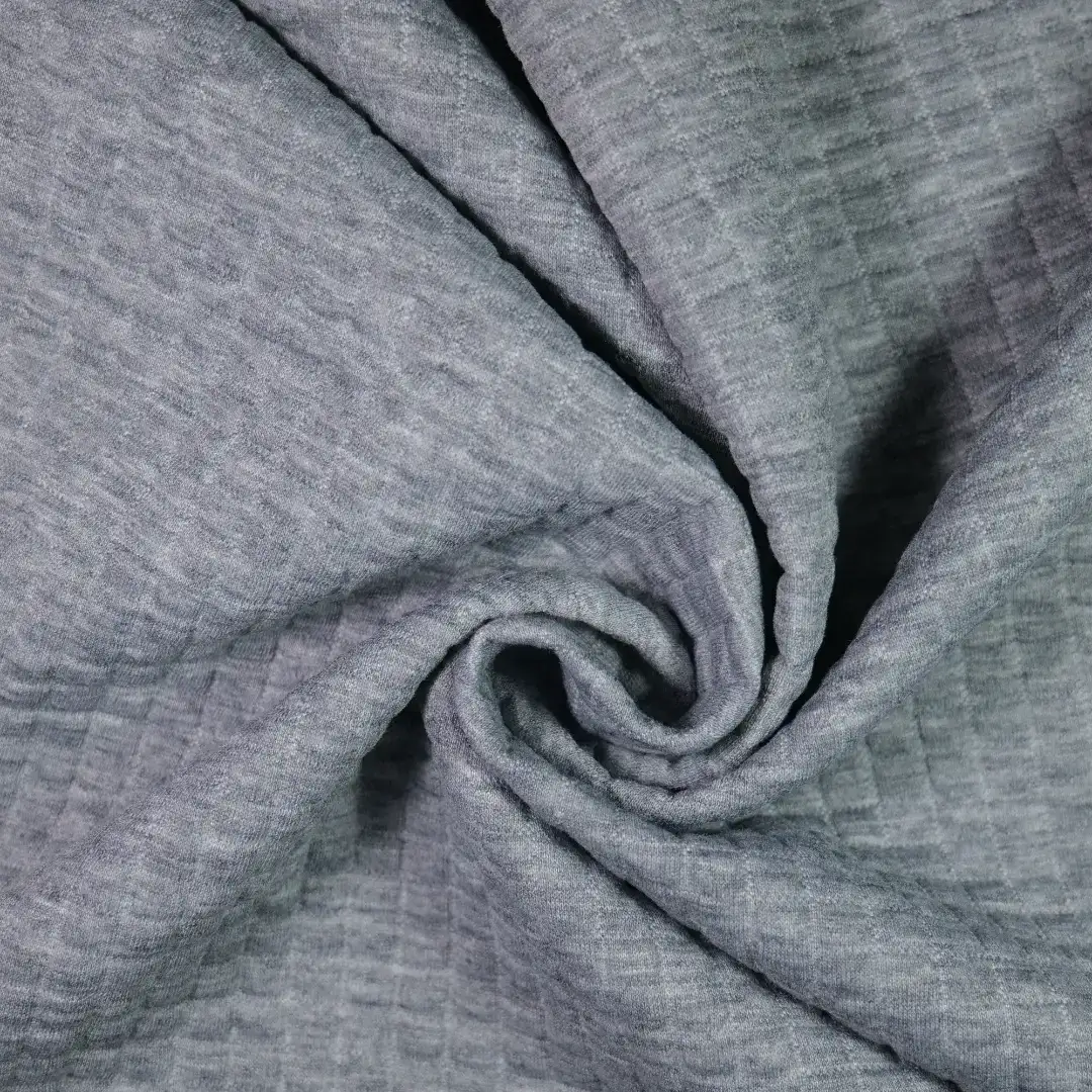 China Fabric for Sweatshirt,Wide Leg Trousers Scuba Knit Fabric Rayon Spandex Polyester grey color buy from China wholesaler bulk order at wholesale price free worldwide shipping Alibaba