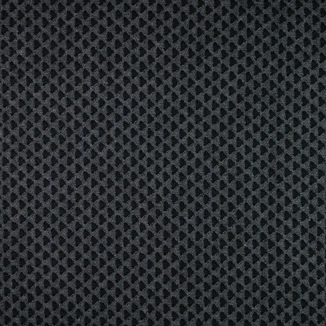 China Fabric for Jackets,Overcoat,Double-Breasted Coat Hacci Knit Fabric Polyester black color buy from China wholesaler bulk order at wholesale price free worldwide shipping Alibaba