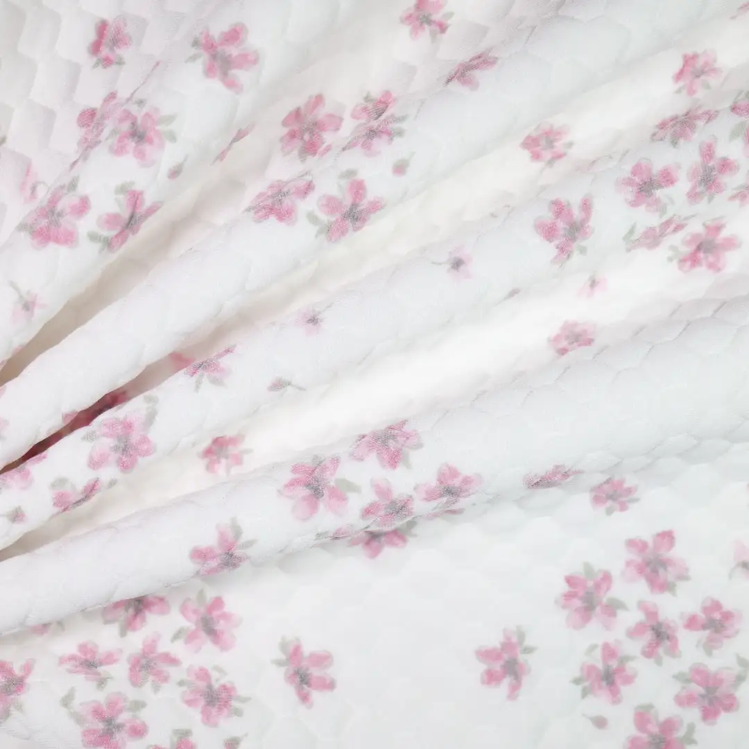 China Fabric for Hoodie,Open Cardigan ,Kids V-Neck Cardigan  Waffle Knit Fabric Polyester Spandex green color buy from China wholesaler bulk order at wholesale price free worldwide shipping Alibaba