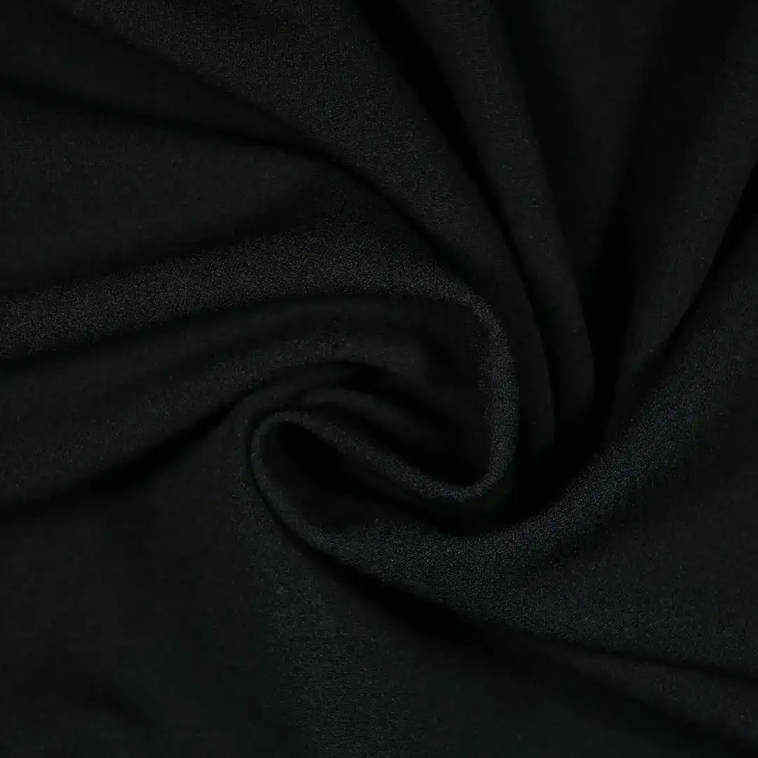 China Fabric for Shorts,Strap Midi Dress,Tank Midi Dress Four-way Stretch (Bi-Stretch) Knit Fabric Polyester Spandex black color buy from China wholesaler bulk order at wholesale price free worldwide shipping Alibaba