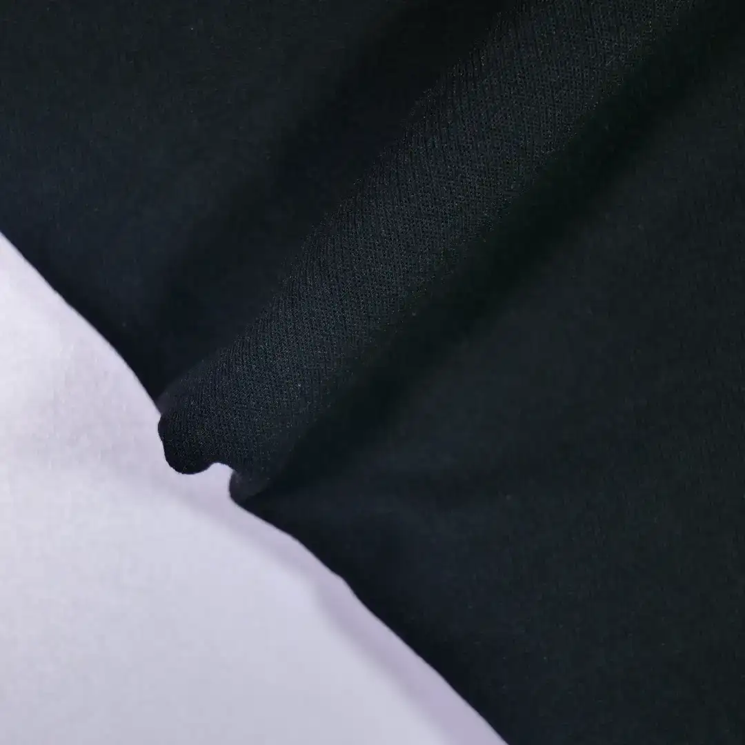 China Fabric for Jackets,Trench Coat,Overcoat Ponte Roma Knit Fabric Spandex Polyester Rayon black color buy from China wholesaler bulk order at wholesale price free worldwide shipping Alibaba