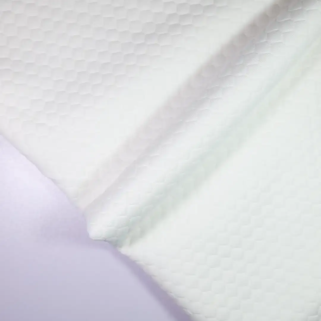 China Fabric for Jackets,Sweatshirt,Kids Peter Pan Collar Sleeveless Sweatshirt Waffle Knit Fabric Polyester Spandex white color buy from China wholesaler bulk order at wholesale price free worldwide shipping Alibaba