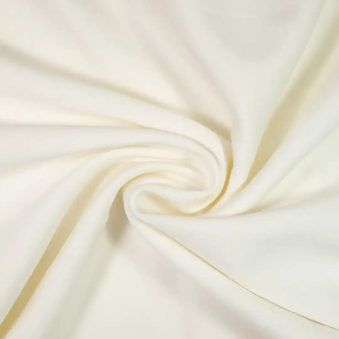 China Fabric for T-Shirt,Strap Midi Dress,Tank Midi Dress Rib Knit Fabric Nylon Spandex Viscose cream color buy from China wholesaler bulk order at wholesale price free worldwide shipping Alibaba