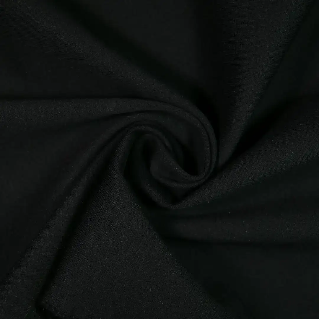 China Fabric for T-Shirt,Strap Midi Dress,Tank Wrap Midi Dress Ponte Roma Knit Fabric Viscose Polyamide Spandex black color buy from China wholesaler bulk order at wholesale price free worldwide shipping Alibaba