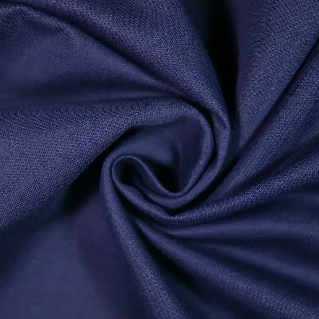 China Fabric for T-Shirt Pique Knit Fabric Cotton Polyamide BLUE color buy from China wholesaler bulk order at wholesale price free worldwide shipping Alibaba