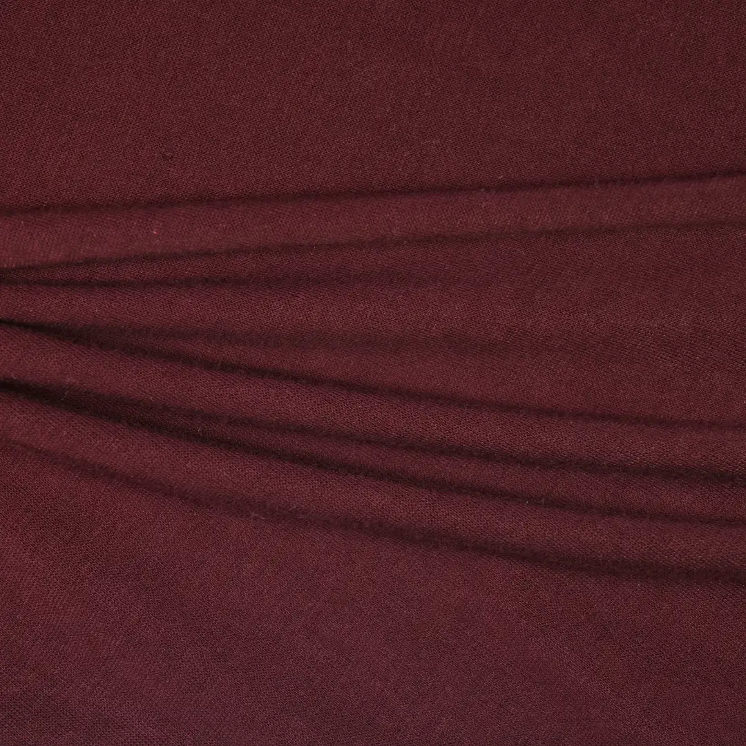 China Fabric for T-Shirt,Backless Beach Dress,Strap Midi Dress Four-way Stretch (Bi-Stretch) Knit Fabric Lyocell Polyester dark red color buy from China wholesaler bulk order at wholesale price free worldwide shipping Alibaba