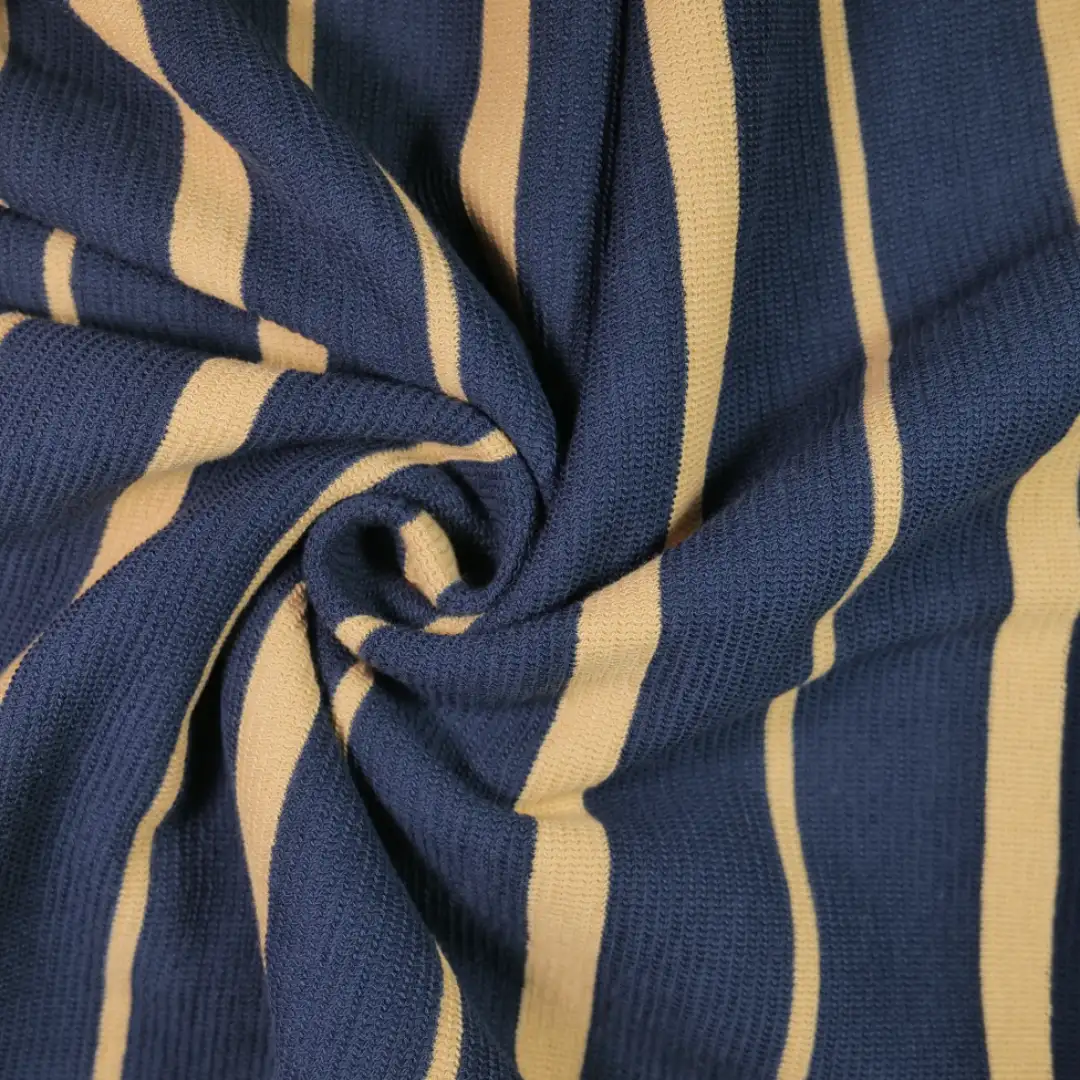 China Fabric for Jackets,Hoodie,Tank Midi Dress Rib Knit Fabric BCI Cotton dark blue color buy from China wholesaler bulk order at wholesale price free worldwide shipping Alibaba