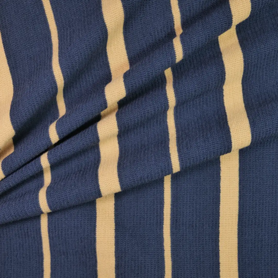 China Fabric for Jackets,Hoodie,Tank Midi Dress Rib Knit Fabric BCI Cotton dark blue color buy from China wholesaler bulk order at wholesale price free worldwide shipping Alibaba