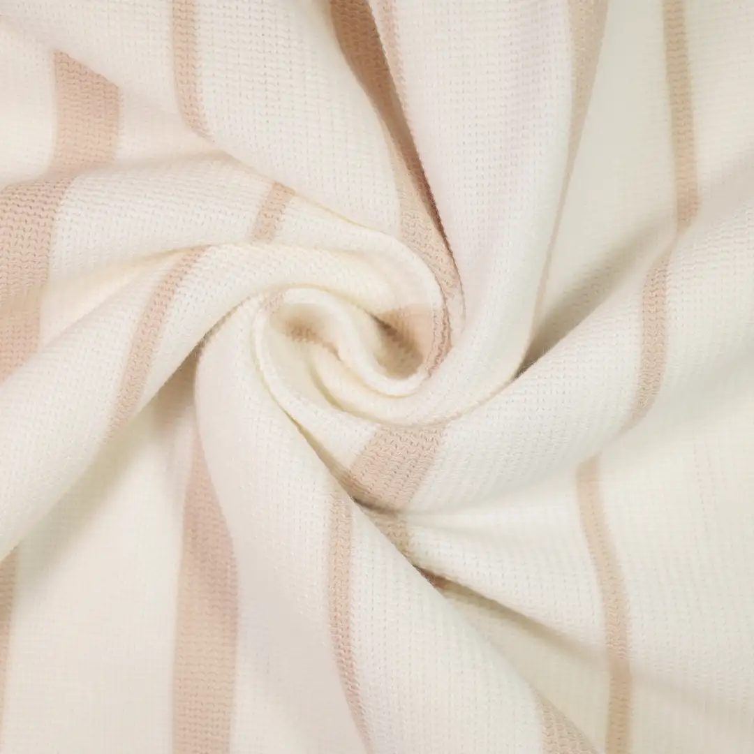 China Fabric for Jackets,Hoodie,Trench Coat Rib Knit Fabric BCI Cotton Beige color buy from China wholesaler bulk order at wholesale price free worldwide shipping Alibaba