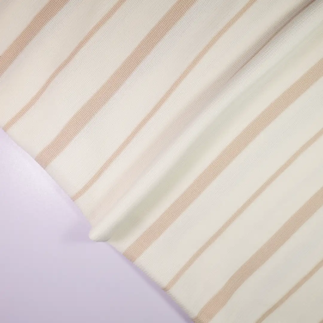 China Fabric for Jackets,Hoodie,Trench Coat Rib Knit Fabric BCI Cotton Beige color buy from China wholesaler bulk order at wholesale price free worldwide shipping Alibaba