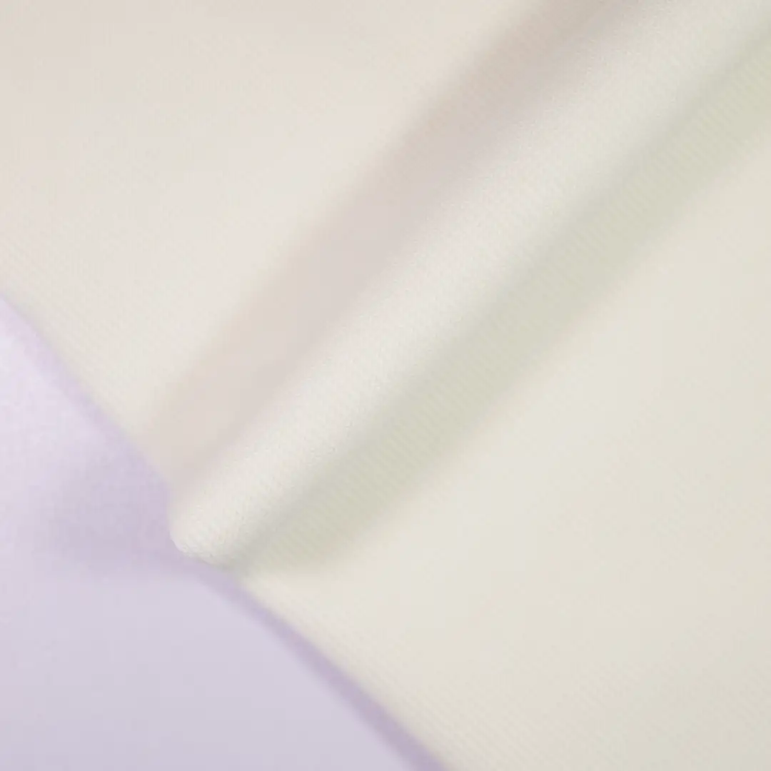 China Fabric for T-Shirt,Polo Shirt,Blouse Rib Knit Fabric Polyester Cotton Spandex white color buy from China wholesaler bulk order at wholesale price free worldwide shipping Alibaba