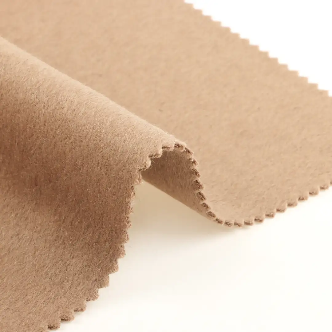 China Fabric for Skirt,Overcoat Woolen Overcoat Woolen Wool Polyester Other Camel color buy from China wholesaler bulk order at wholesale price free worldwide shipping Alibaba