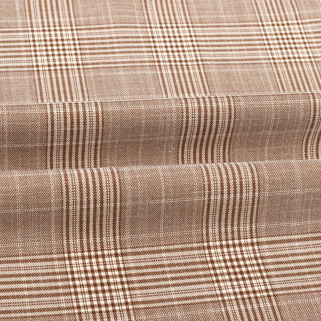 China Fabric for Pants,Suit Trouser,Blazer,Blouse,Skirt,Shorts,Trench Coat,Overcoat,Skirt (Sweater),Waist coat Yarn Dyed Check Woven Blended Fabric Polyester Rayon Spandex Nylon check color buy from China wholesaler bulk order at wholesale price free worldwide shipping Alibaba