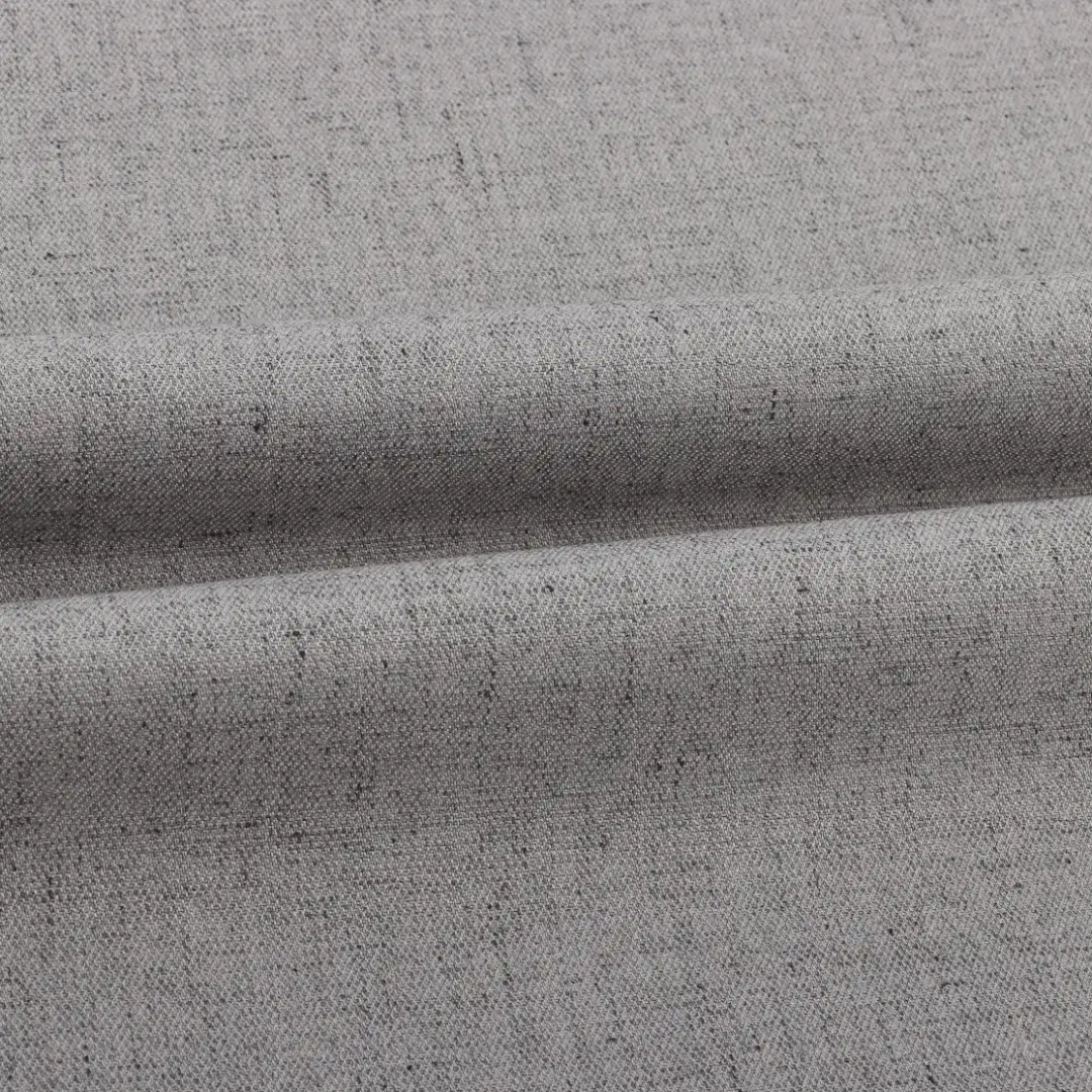 China Fabric for Pants,Suit Trouser,Blazer,Blouse,Skirt,Shorts,Suit,Men's Pants (Sweater),Women's Pants (Sweater),Skirt (Sweater) Twill Woven Blended Fabric Polyester Linen Spandex Gray color buy from China wholesaler bulk order at wholesale price free worldwide shipping Alibaba