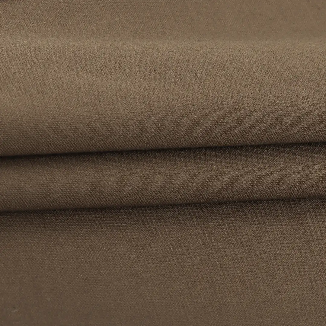 China Fabric for Pants,Suit Trouser,Skirt,Shorts,Trench Coat,Suit,Over Shirt Four-way Stretch (Bi-Stretch) Woven Blended Fabric Polyester Rayon Spandex Brown color buy from China wholesaler bulk order at wholesale price free worldwide shipping Alibaba