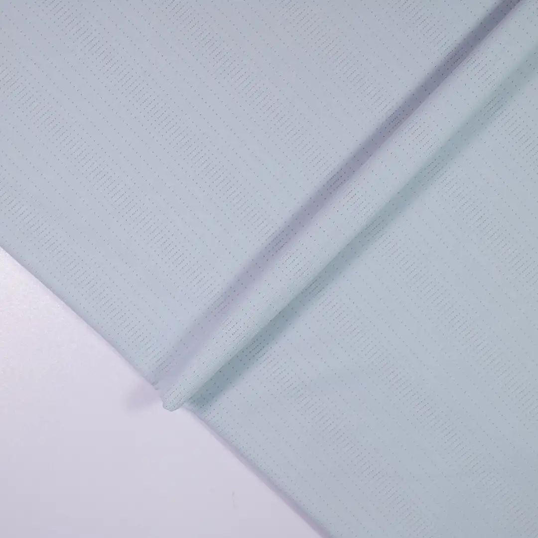 China Fabric for Yoga Clothes,Uniform,Yoga Pants,Swim shorts,Sports Bras Tricot Knit Fabric Nylon Spandex light blue color buy from China wholesaler bulk order at wholesale price free worldwide shipping Alibaba