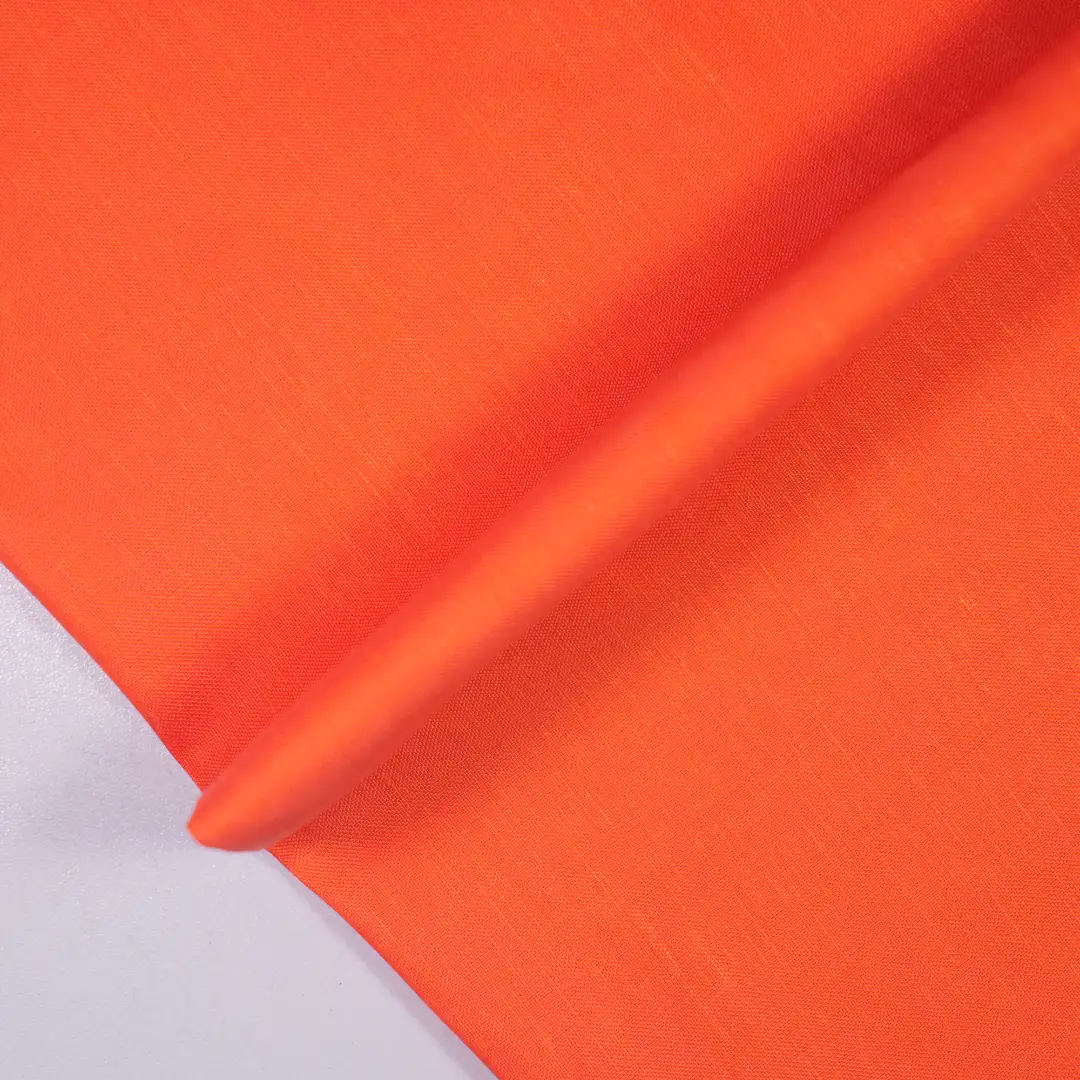 China Fabric for Shirt,Jackets,Trench Coat,Tank Wrap Midi Dress Cotton/Rayon Plain Woven Blended Fabric Nylon Tencel Flax Cotton Tomato Red color buy from China wholesaler bulk order at wholesale price free worldwide shipping Alibaba