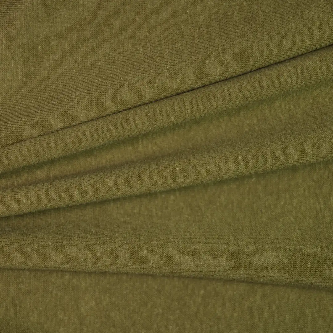 China Fabric for Shirt,Blouse,Trench Coat,Strap Midi Dress Rib Knit Fabric Tencel Flax Cotton Elastane green color buy from China wholesaler bulk order at wholesale price free worldwide shipping Alibaba