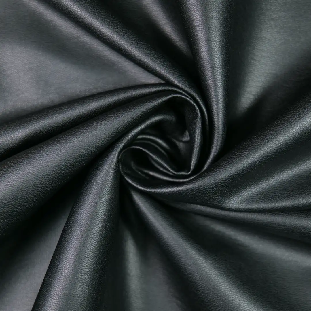 China Fabric for Jackets,Skirt Fake Fur Synthetic Woven Fabric Polyurethane----PU BLACK color buy from China wholesaler bulk order at wholesale price free worldwide shipping Alibaba