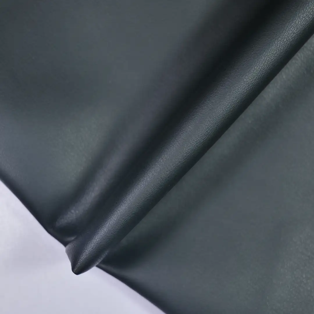 China Fabric for Jackets,Skirt,Overcoat Fake Fur Synthetic Woven Fabric Polyurethane----PU BLACK color buy from China wholesaler bulk order at wholesale price free worldwide shipping Alibaba