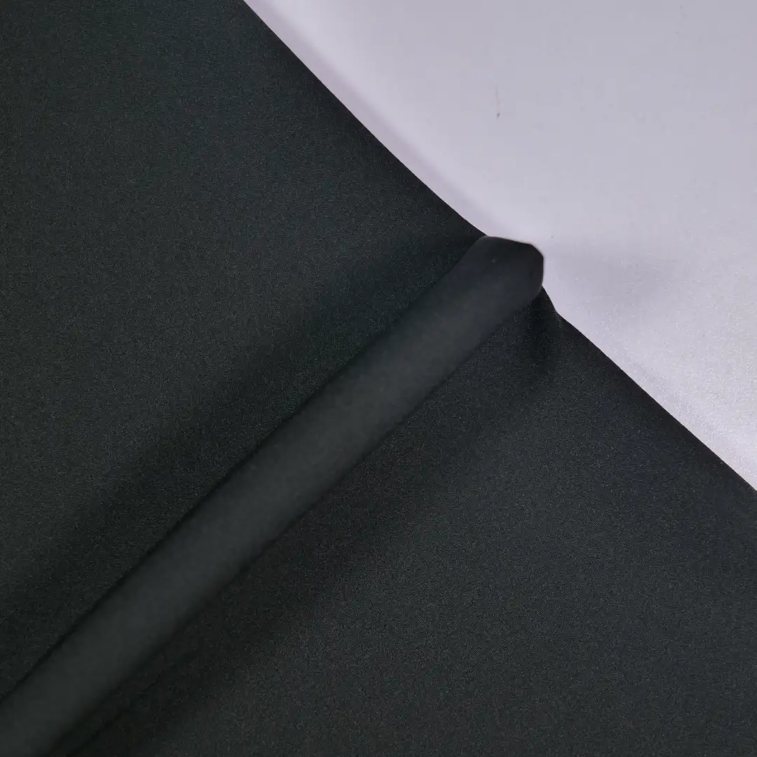 China Fabric for Shirt,Pants,Skirt Four-way Stretch (Bi-Stretch) Synthetic Woven Fabric Nylon Spandex black color buy from China wholesaler bulk order at wholesale price free worldwide shipping Alibaba