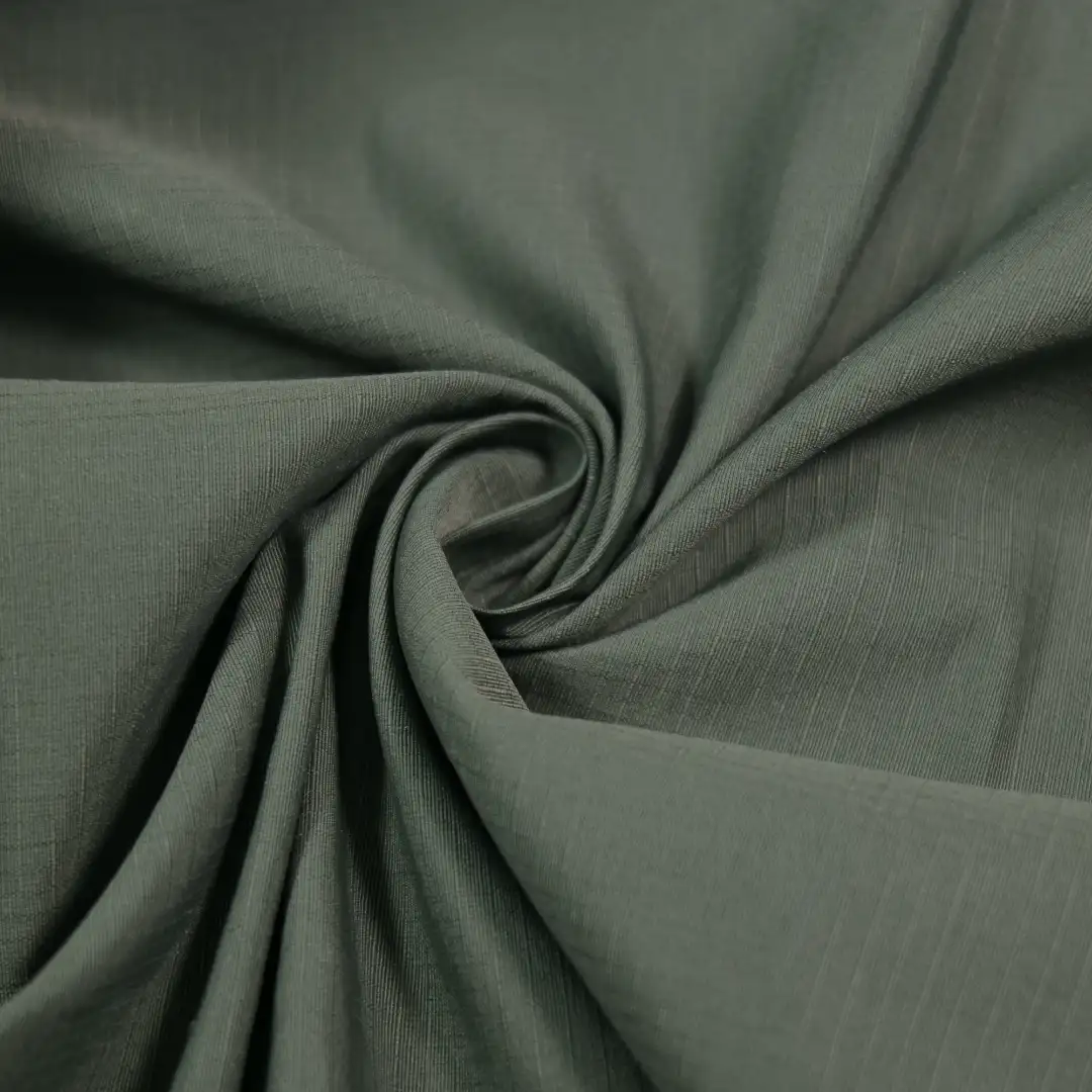 China Fabric for Shirt,Skirt,Shorts,Strap Midi Dress Cotton Plain Natural Woven Fabric Cotton Nylon black green color buy from China wholesaler bulk order at wholesale price free worldwide shipping Alibaba