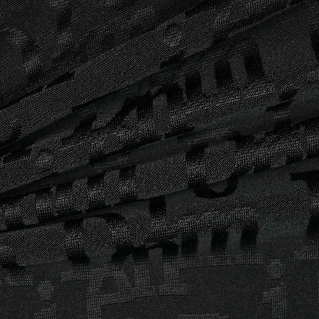 China Fabric for T-Shirt,Skirt,Shorts,Strap Midi Dress Jacquard Knit Fabric Polyester Spandex black color buy from China wholesaler bulk order at wholesale price free worldwide shipping Alibaba