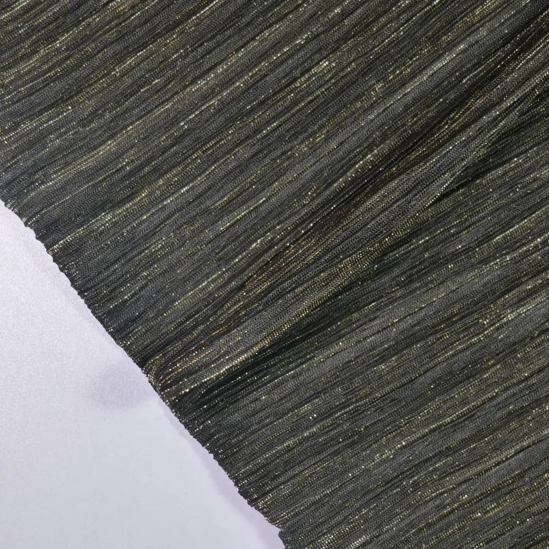 China Fabric for Pants,Jackets,Skirt Poly Mesh schiffli Knit Fabric Polyester black color buy from China wholesaler bulk order at wholesale price free worldwide shipping Alibaba