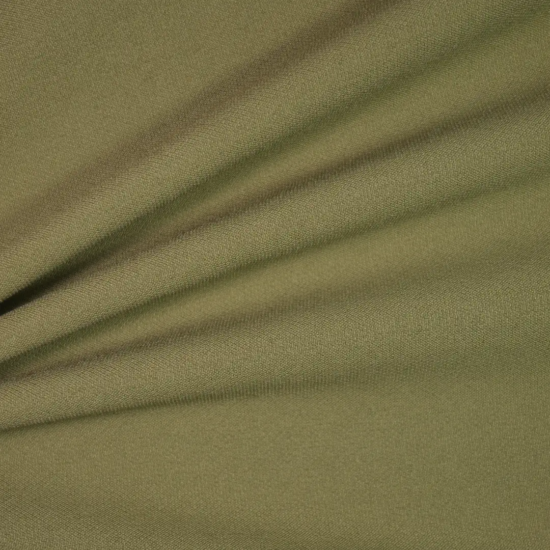 China Fabric for Jackets,Skirt,Trench Coat Twill Woven Blended Fabric Polyester Spandex green color buy from China wholesaler bulk order at wholesale price free worldwide shipping Alibaba