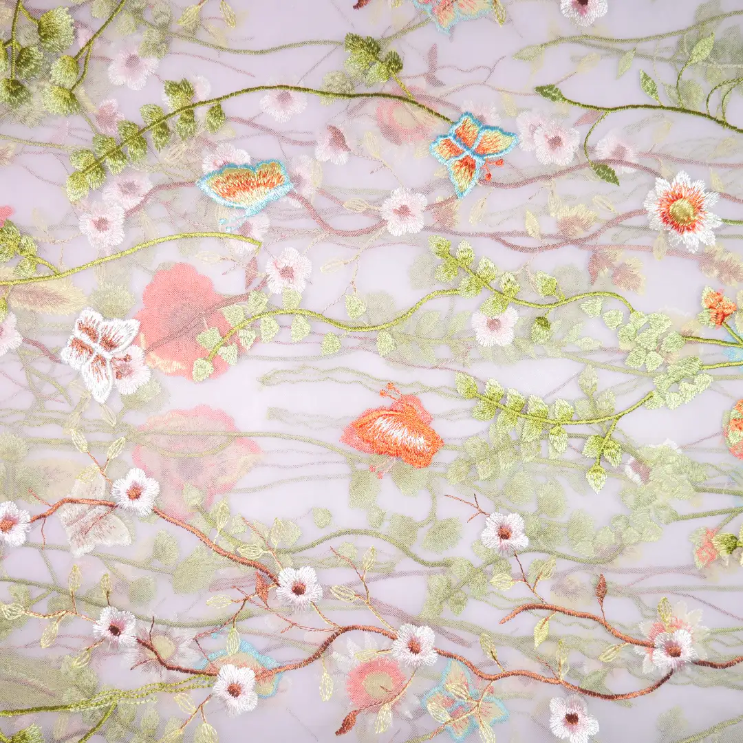 China Fabric for Skirt,Interlining,Kids Box-Pleated Skirt,Kids Multi-tier Skirt Mesh Knit Fabric Polyester flower color buy from China wholesaler bulk order at wholesale price free worldwide shipping Alibaba