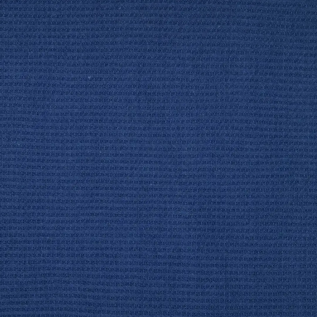 China Fabric for T-Shirt,Skirt,Backless Beach Dress Waffle Knit Fabric Cotton Polyester navy color buy from China wholesaler bulk order at wholesale price free worldwide shipping Alibaba