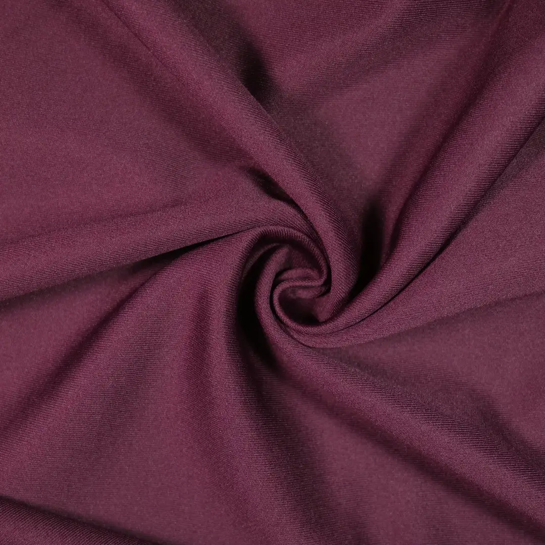 China Fabric for Jackets,Skirt,Trench Coat Scuba Knit Fabric Cotton Polyester Spandex pupple color buy from China wholesaler bulk order at wholesale price free worldwide shipping Alibaba