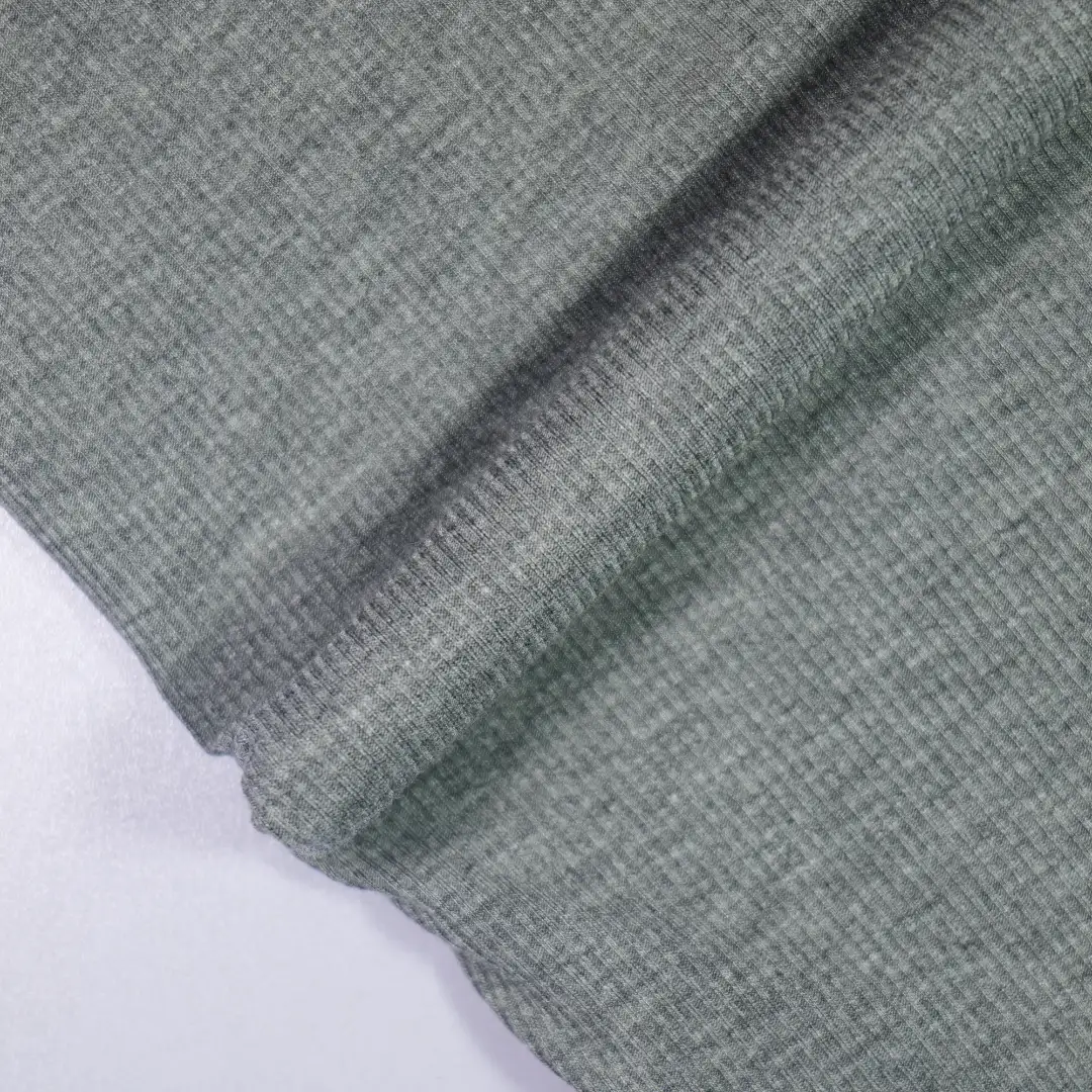 China Fabric for T-Shirt,Skirt,Dresses (Cardigan Open) (Sweater) Rib Knit Fabric Rayon Spandex grey color buy from China wholesaler bulk order at wholesale price free worldwide shipping Alibaba