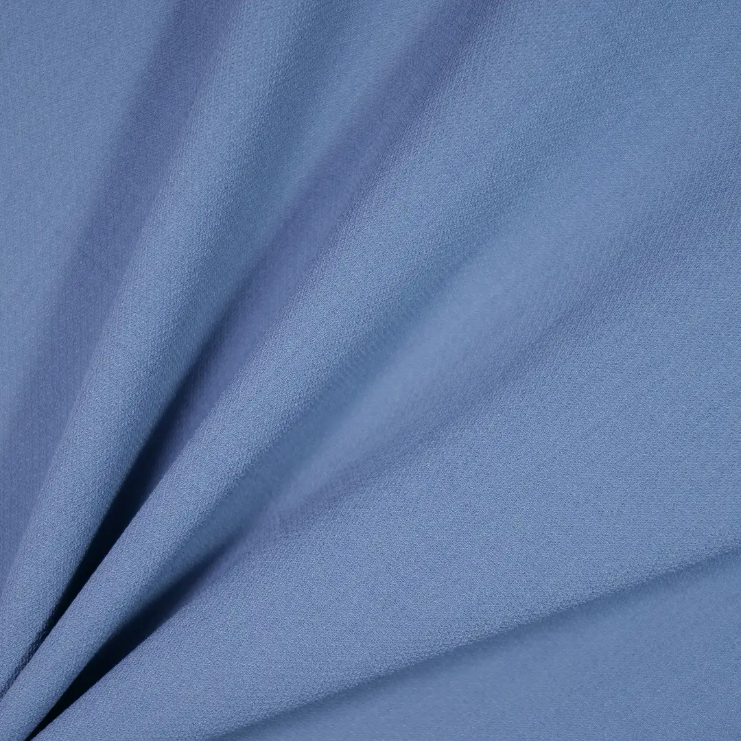 China Fabric for Shirt,Pants,Blouse,Crop Top Twill Synthetic Woven Fabric Polyester blue color buy from China wholesaler bulk order at wholesale price free worldwide shipping Alibaba