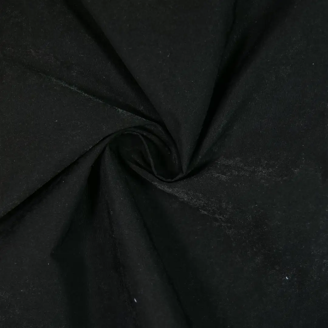 China Fabric for Shirt,Pants,Blouse,Crop Top,Skirt Bengaline Woven Blended Fabric Polyester Spandex black color buy from China wholesaler bulk order at wholesale price free worldwide shipping Alibaba