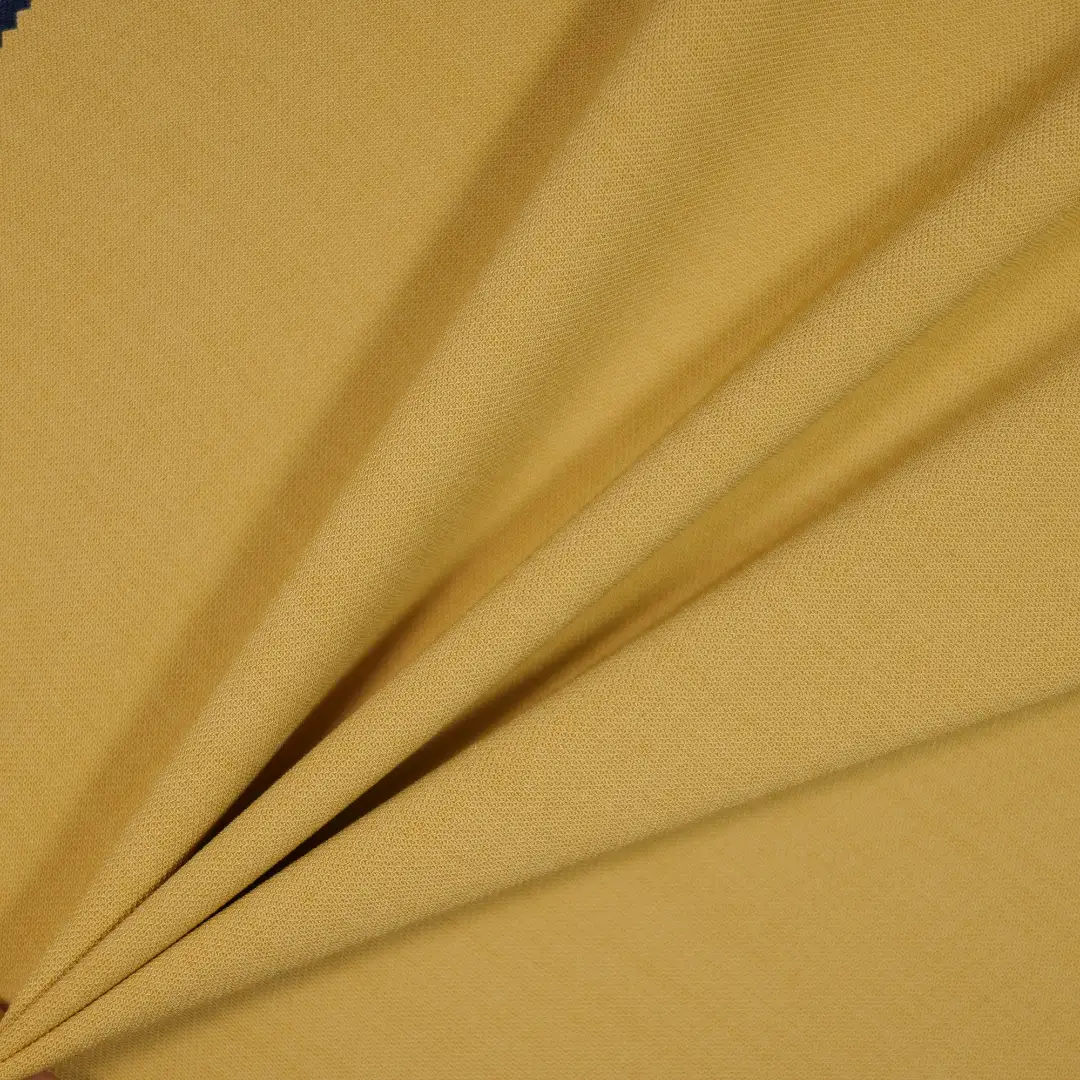 China Fabric for Shirt,Pants,Blouse,Crop Top Chiffon Synthetic Woven Fabric Polyester yellow color buy from China wholesaler bulk order at wholesale price free worldwide shipping Alibaba