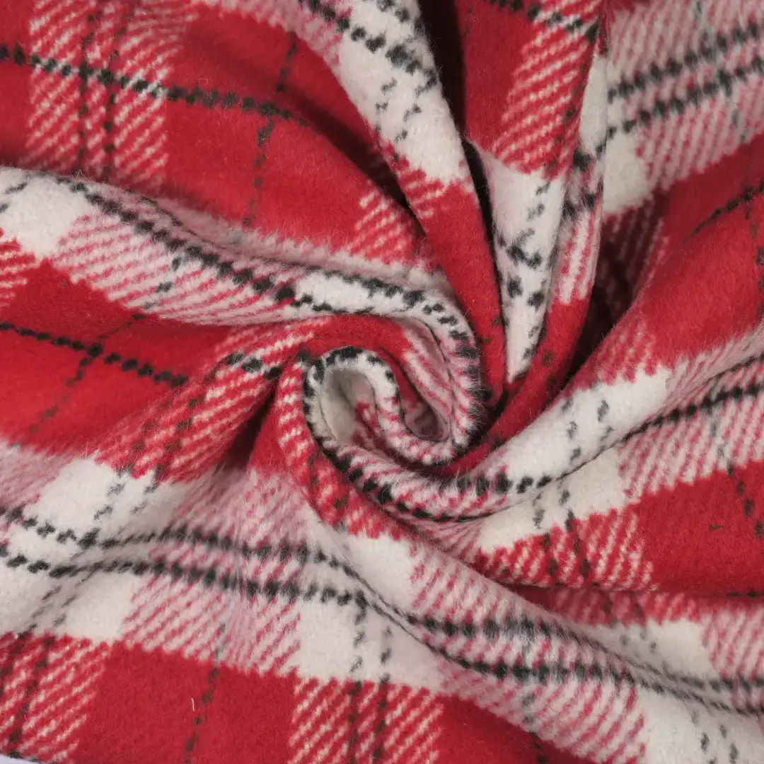China Fabric for Skirt,Overcoat,Suit,Uniform Woolen Twill Woolen Polyester Wool RED color buy from China wholesaler bulk order at wholesale price free worldwide shipping Alibaba
