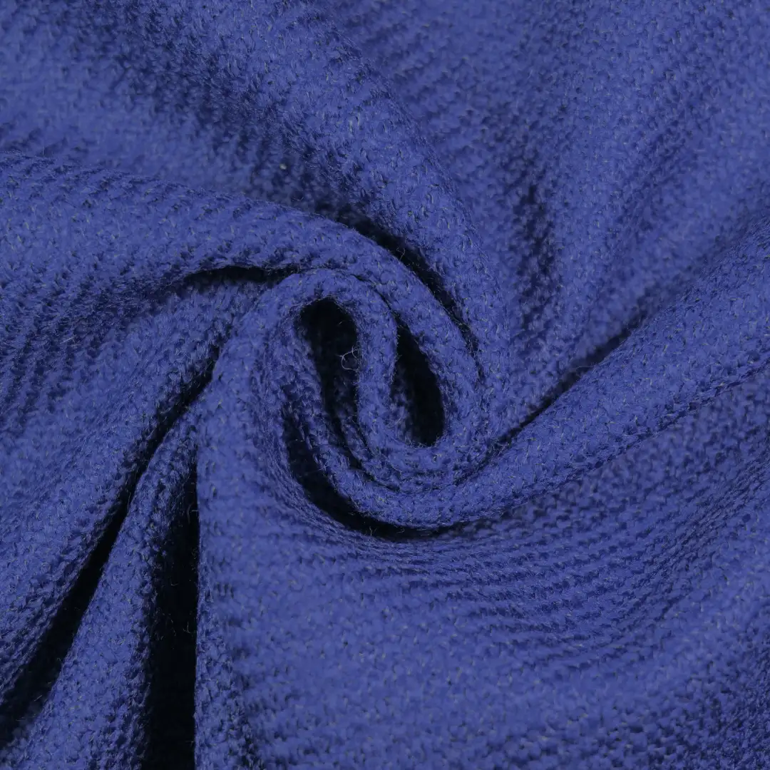 China Fabric for Skirt,Suit,Uniform Chanel-Style Fabric Woolen Polyester royal blue color buy from China wholesaler bulk order at wholesale price free worldwide shipping Alibaba