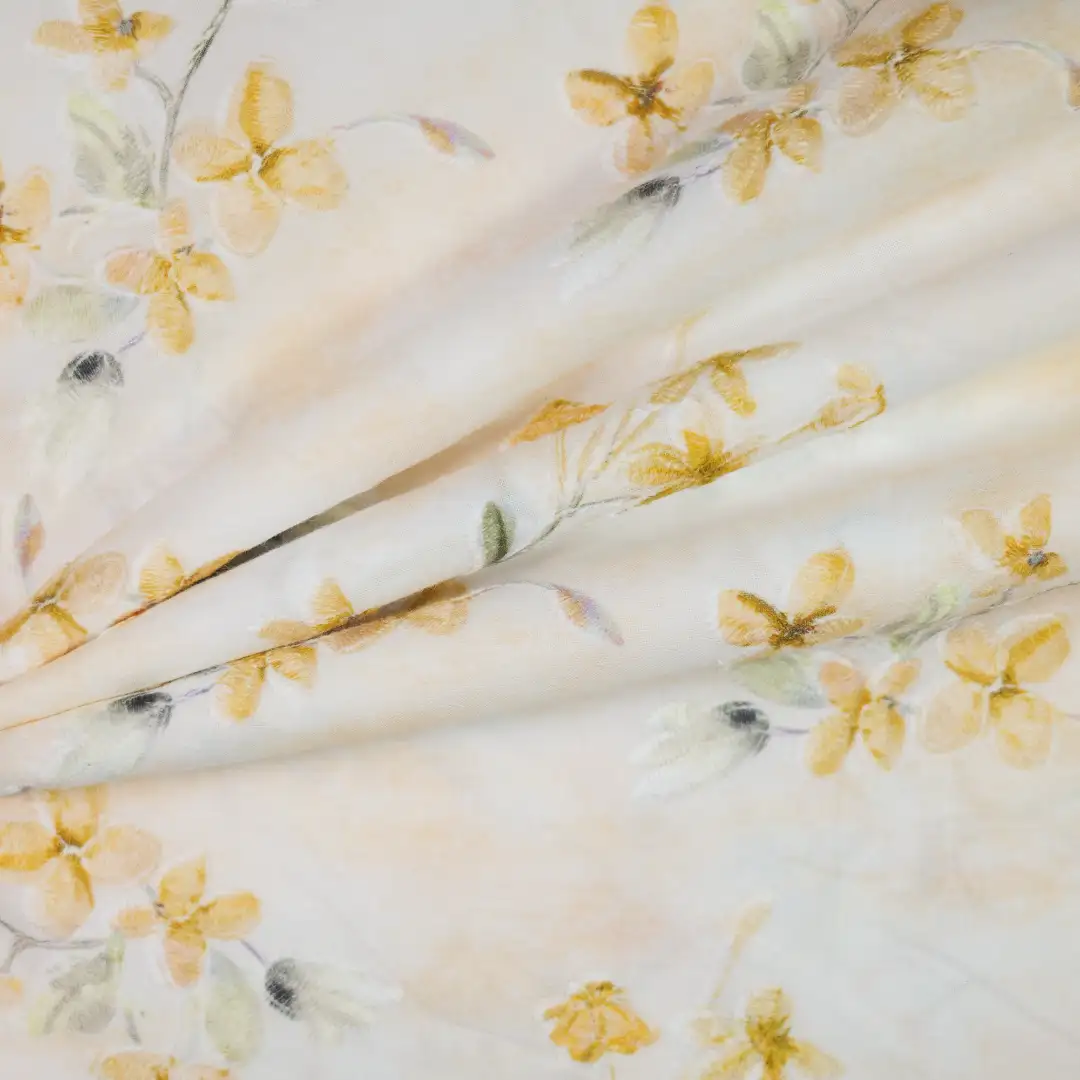 China Fabric for Shirt,Skirt,Backless Beach Dress,Tank Midi Dress Cotton Plain Natural Woven Fabric Cotton yellow color buy from China wholesaler bulk order at wholesale price free worldwide shipping Alibaba