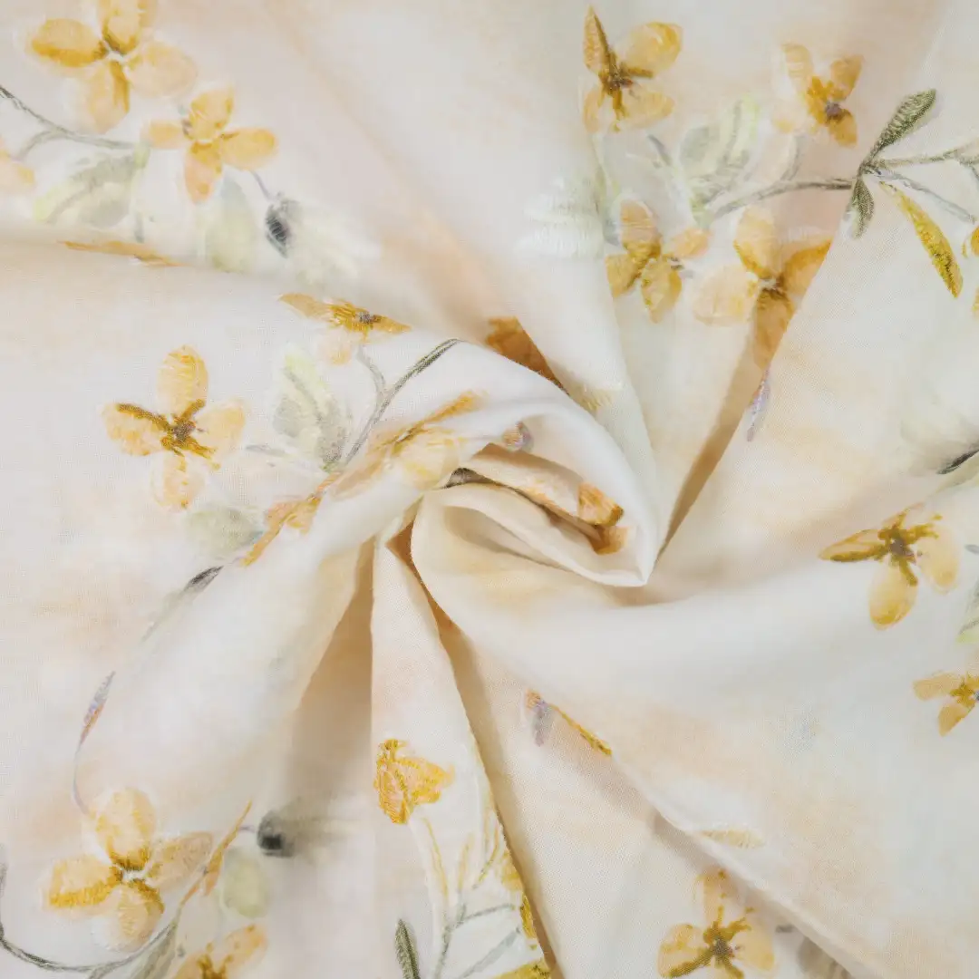 China Fabric for Shirt,Skirt,Backless Beach Dress,Tank Midi Dress Cotton Plain Natural Woven Fabric Cotton yellow color buy from China wholesaler bulk order at wholesale price free worldwide shipping Alibaba