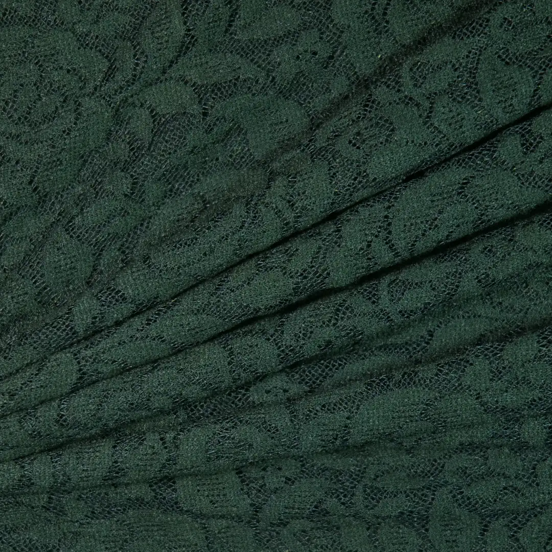 China Fabric for Kids Drop Shoulder Sleeve Pleated Lace Coat,Kids Lace Trim Dress,Lace-Up V-Neck Crop Top,Ladies Pleated Lace Shorts Lace Knit Fabric Polyester Nylon Spandex black color buy from China wholesaler bulk order at wholesale price free worldwide shipping Alibaba