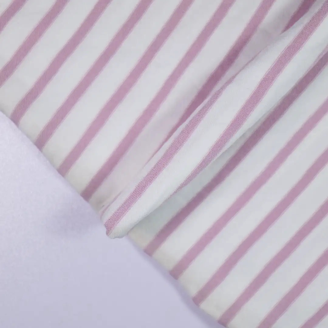 China Fabric for T-Shirt,Shorts Single Jersey Knit Fabric Rayon Spandex white pupple color buy from China wholesaler bulk order at wholesale price free worldwide shipping Alibaba