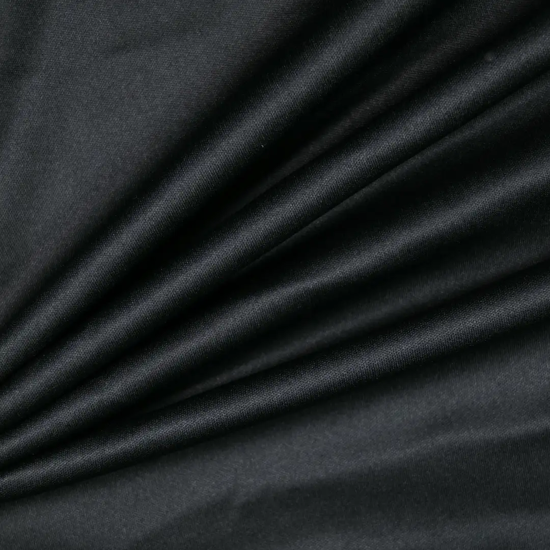 China Fabric for T-Shirt,Skirt,Shorts,Backless Beach Dress Single Jersey Knit Fabric Polyester black color buy from China wholesaler bulk order at wholesale price free worldwide shipping Alibaba