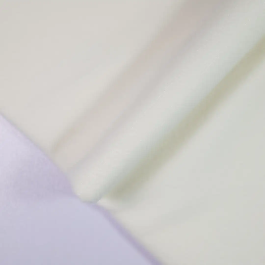 China Fabric for T-Shirt,Skirt,Hoodie,Trench Coat Fleece Knit Fabric Polyester white color buy from China wholesaler bulk order at wholesale price free worldwide shipping Alibaba