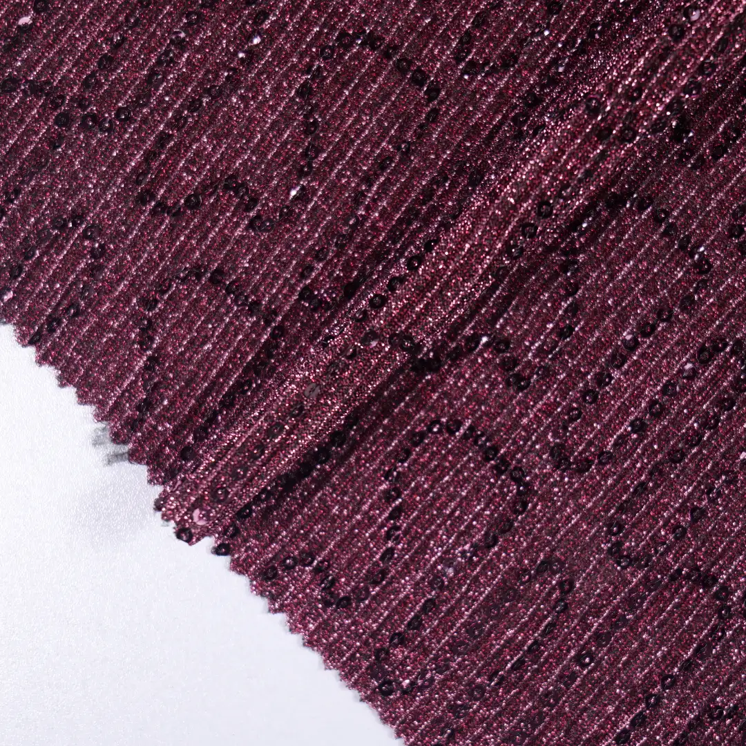 China Fabric for Skirt,Kids Ruffle Tiered Dress,Kids Sleeveless Tutu Dress,Puff Sleeve Ruched Dress,Puffball Strappy Dress Mesh Knit Fabric Polyester wine color buy from China wholesaler bulk order at wholesale price free worldwide shipping Alibaba