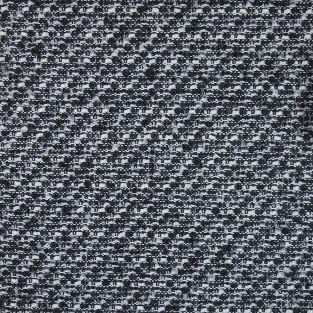 China Fabric for Jackets,Blazer,Trench Coat Woolen Tweed Woolen Polyester BLACK color buy from China wholesaler bulk order at wholesale price free worldwide shipping Alibaba