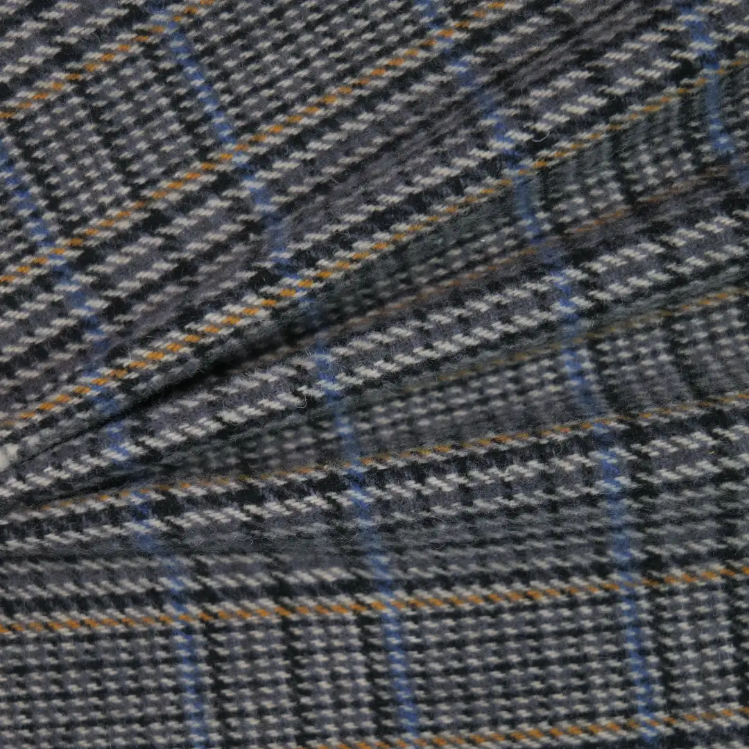 China Fabric for Jackets,Blazer,Overcoat Woolen Tweed Woolen Chemical Fiber Wool BLACK color buy from China wholesaler bulk order at wholesale price free worldwide shipping Alibaba