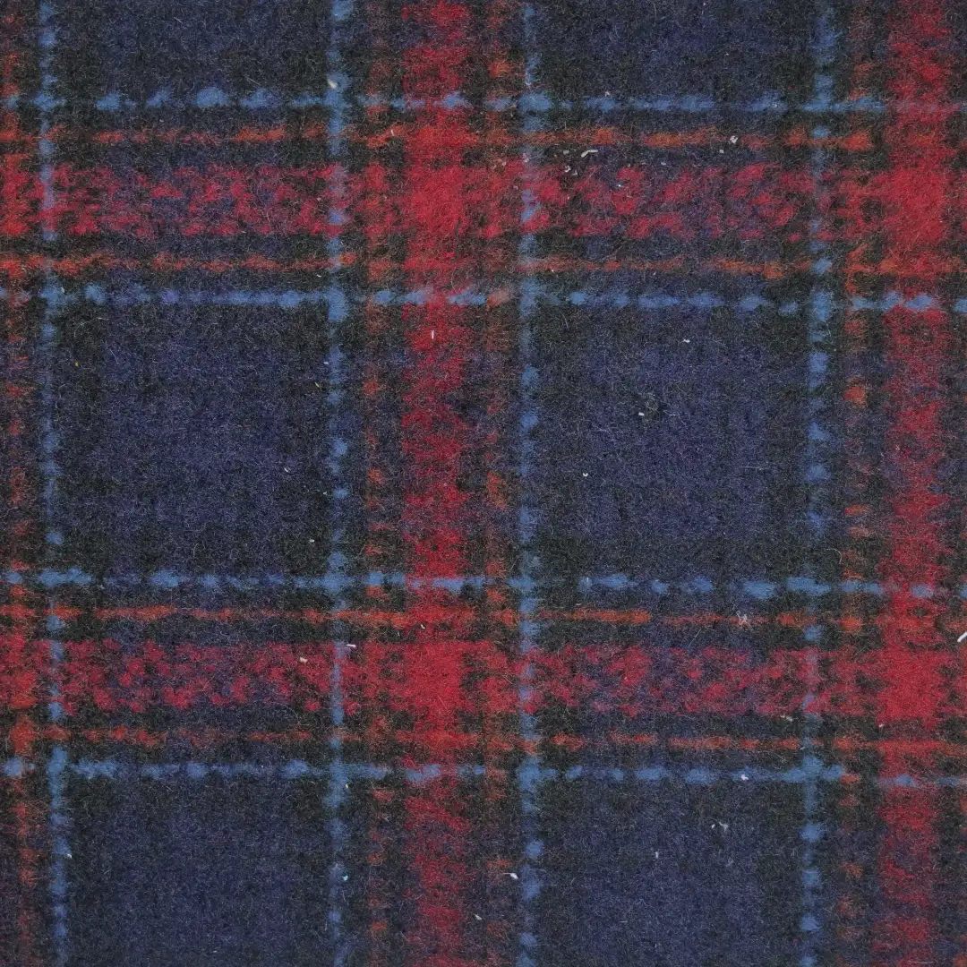 China Fabric for Jackets,Blazer,Blouse Woolen Tweed Woolen PET Wool blue red color buy from China wholesaler bulk order at wholesale price free worldwide shipping Alibaba