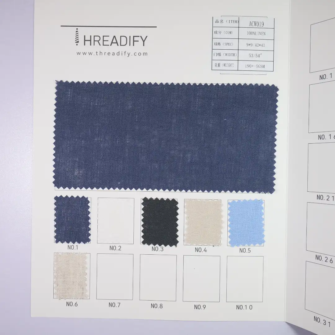 China Fabric for Shirt,Pants,Skirt  Linen Plain Natural Woven Fabric Linen BLUE color buy from China wholesaler bulk order at wholesale price free worldwide shipping Alibaba