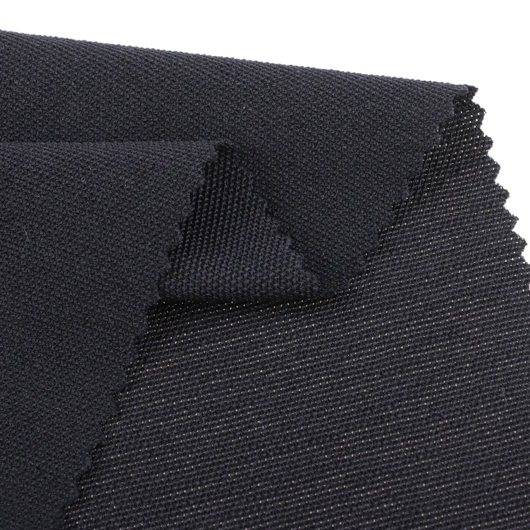 China Fabric for Polo Shirt,T-shirt (Sweater),Tracksuits Pique Knit Fabric Polyester BLACK color buy from China wholesaler bulk order at wholesale price free worldwide shipping Alibaba